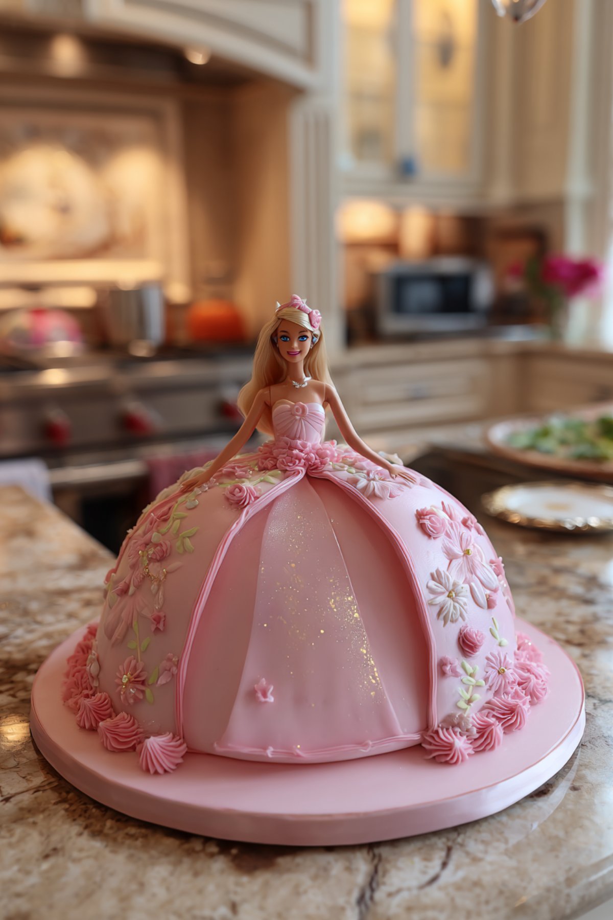 gâteau Barbie barbie cake