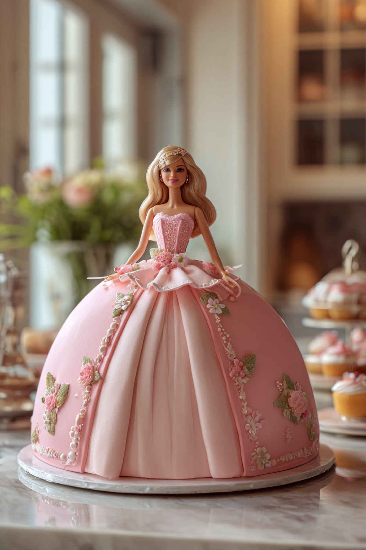 barbie cake