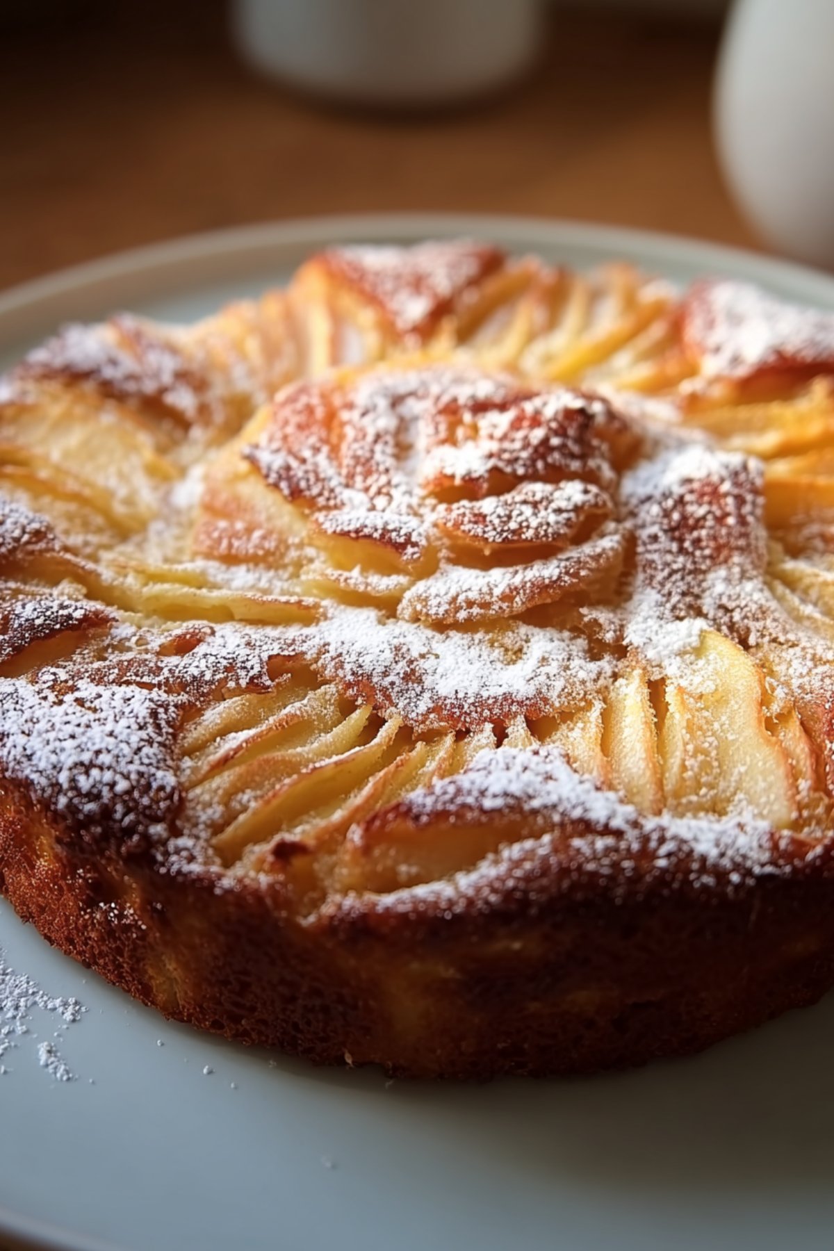 Gâteau au yaourt aux pommes