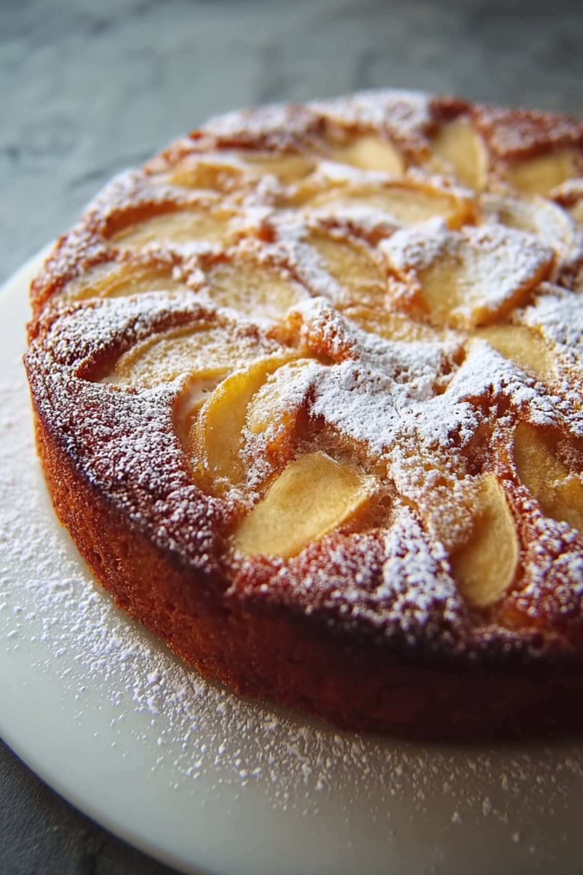 Gâteau au yaourt aux pommes
