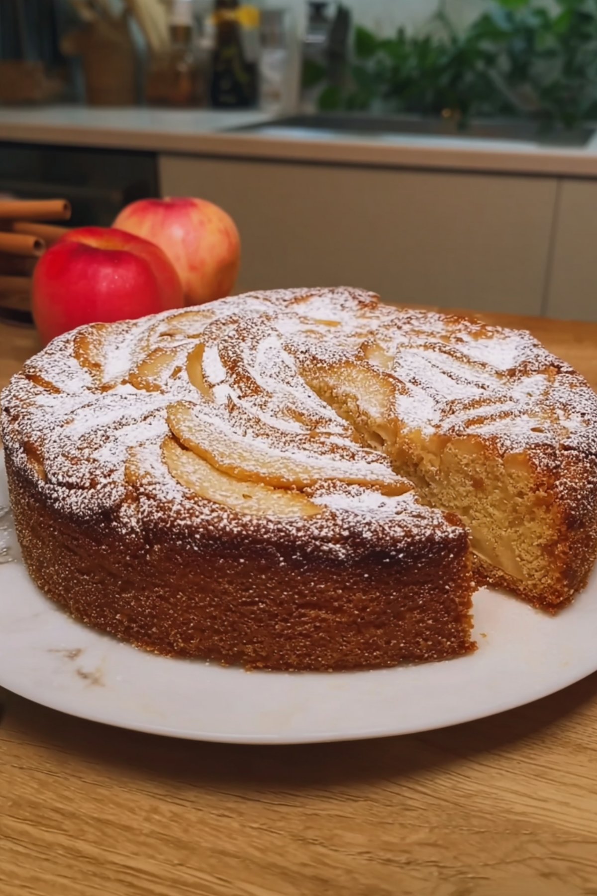 gâteau aux pommes