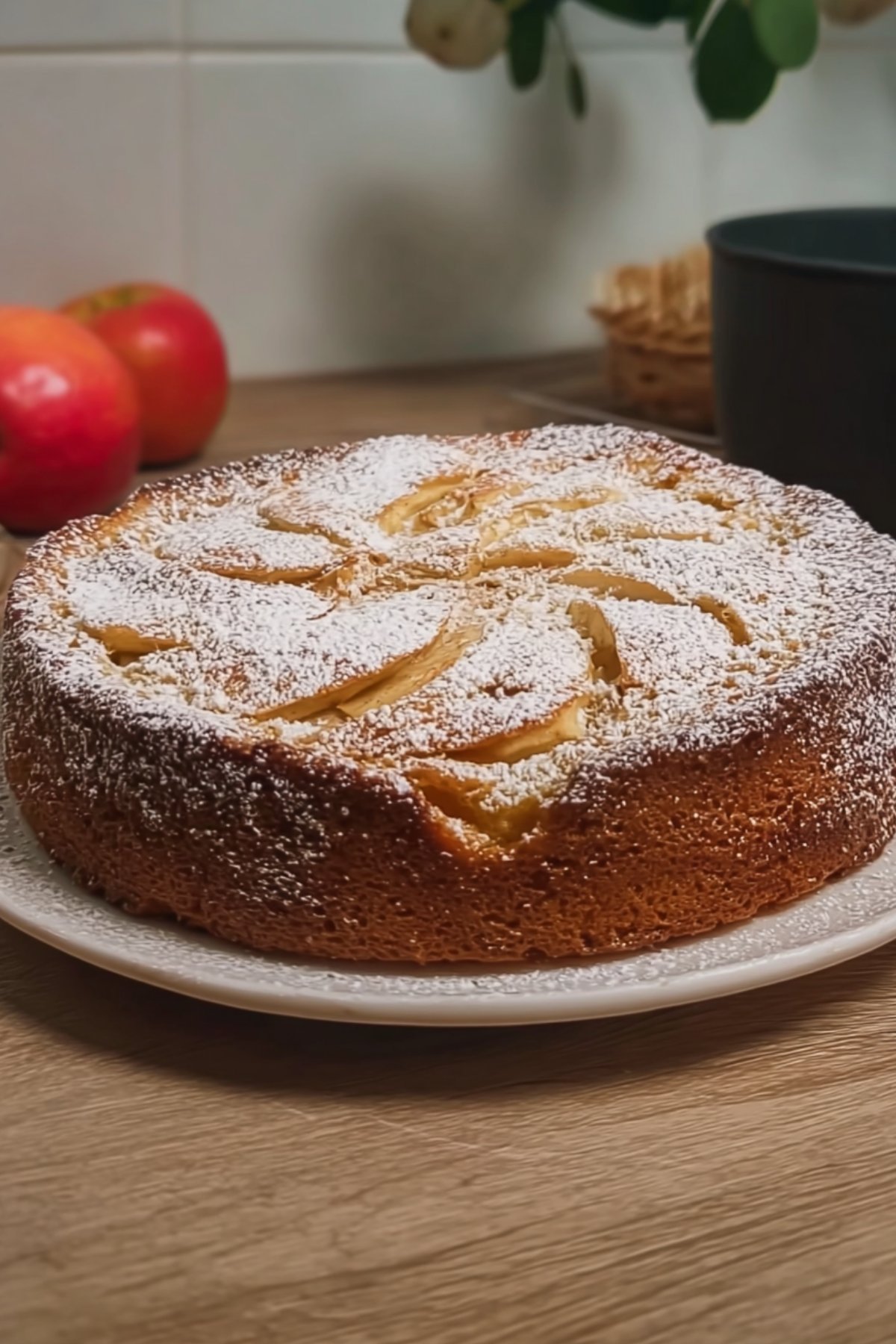 gâteau aux pommes