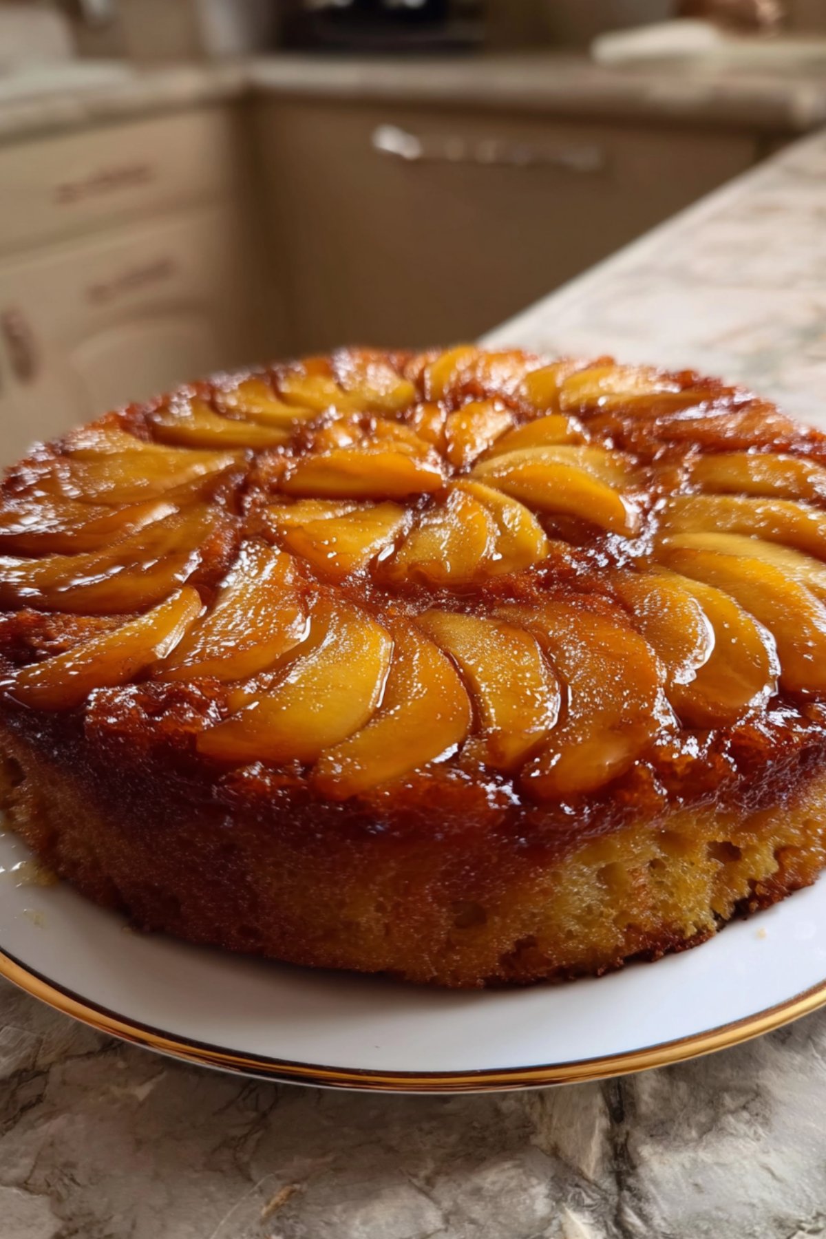 gâteau renversé