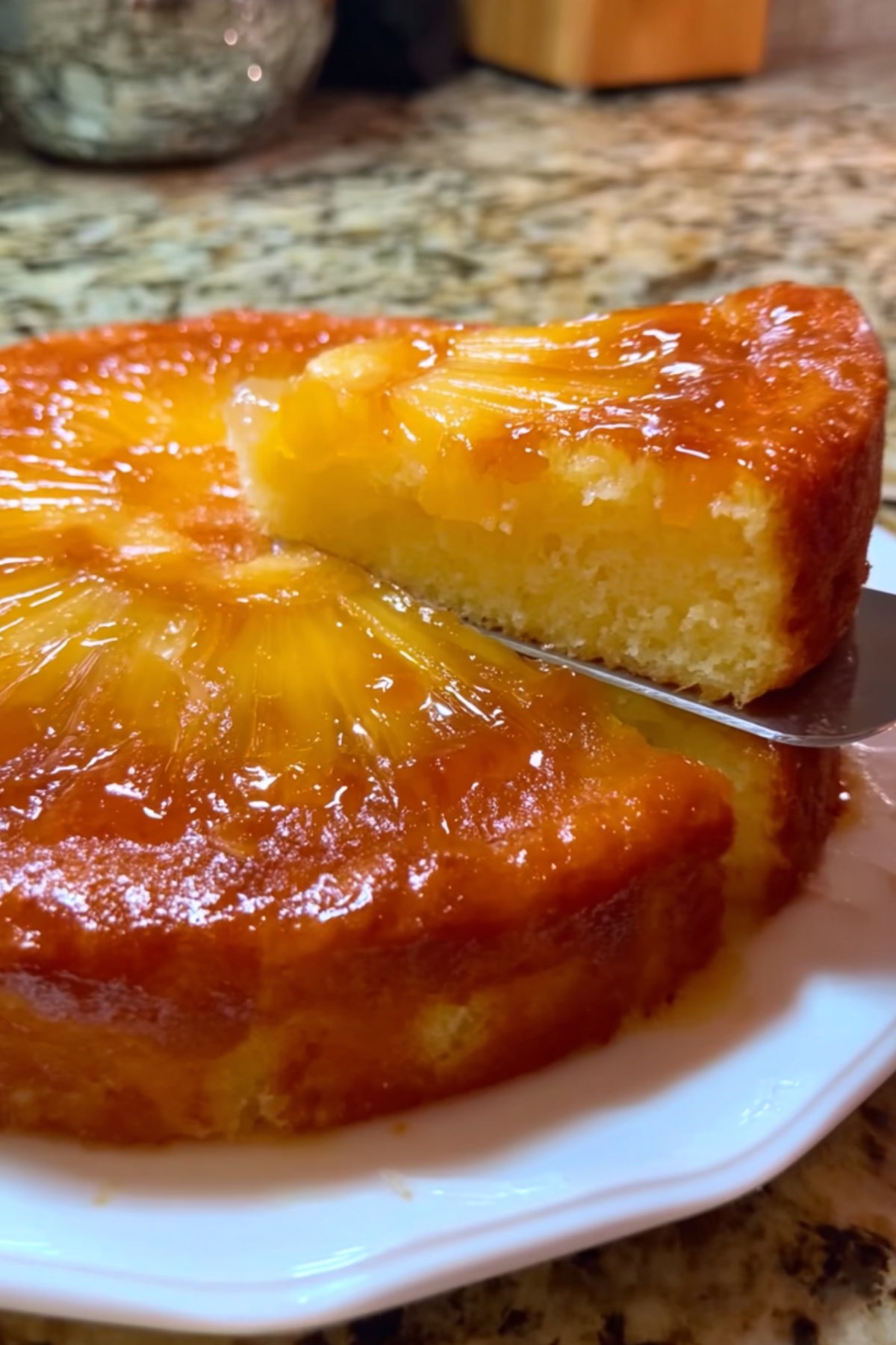gâteau yaourt ananas