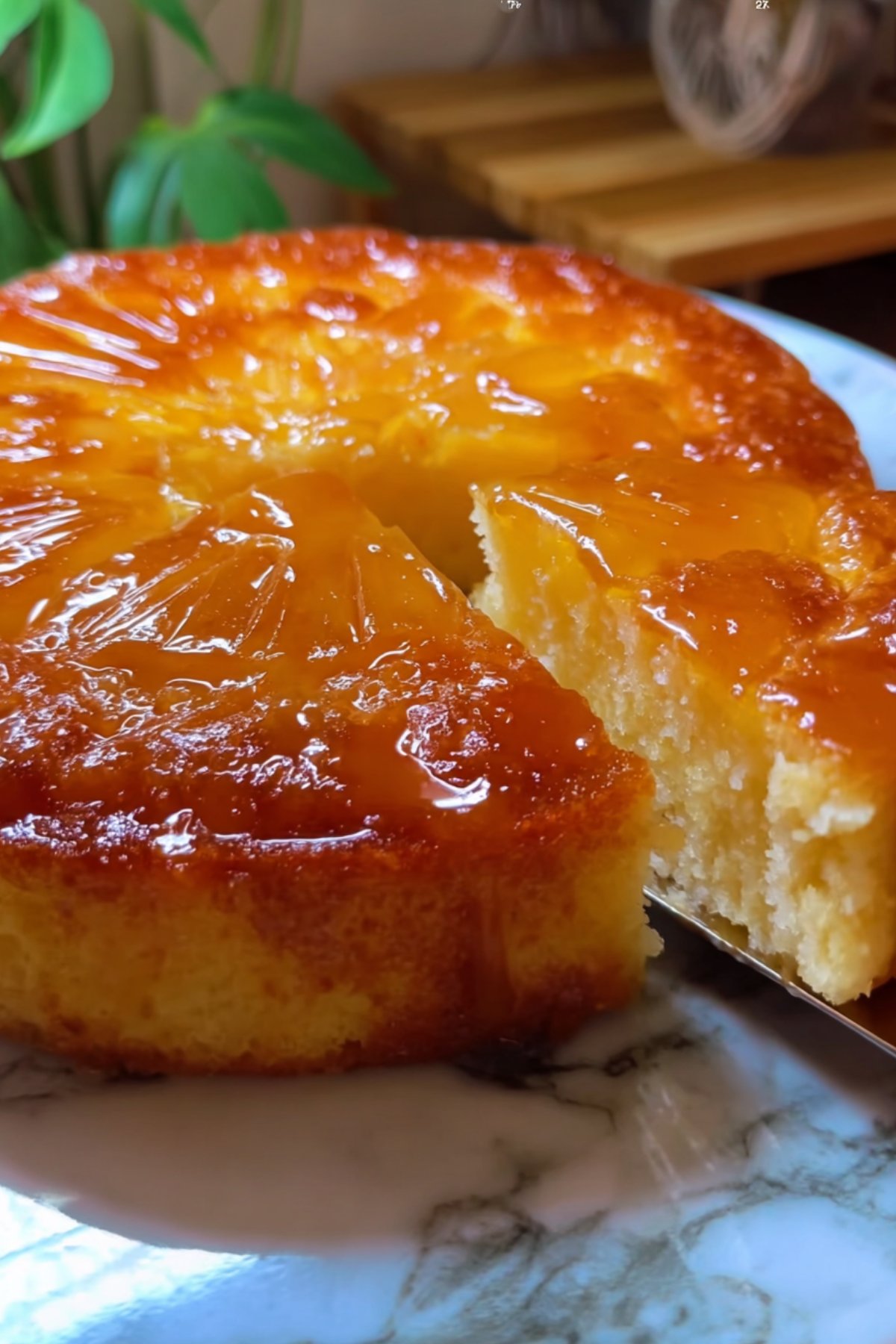 gâteau yaourt ananas