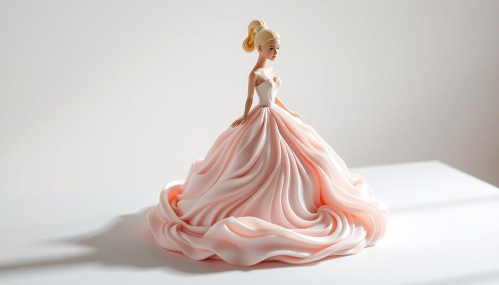 sculpture de gâteau Barbie sculpture de gâteau Barbie
