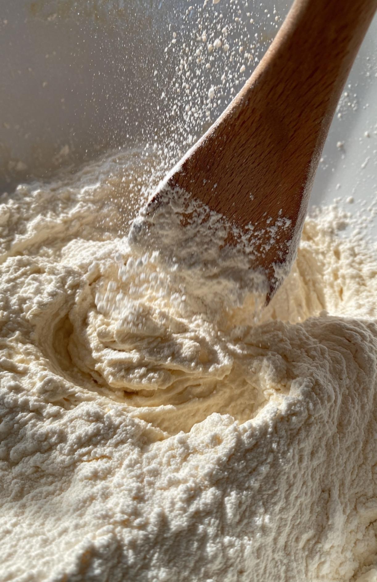 Batteur fouettant les œufs et le sucre pour obtenir une pâte légère du gâteau aux pommes.