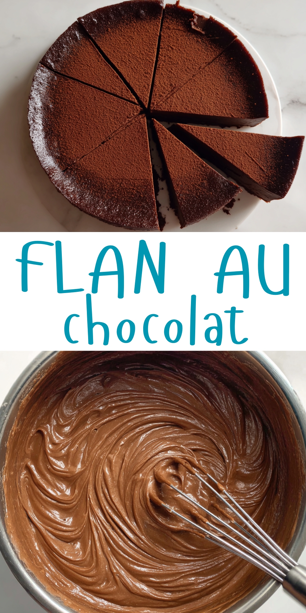comment faire flan au chocolat
