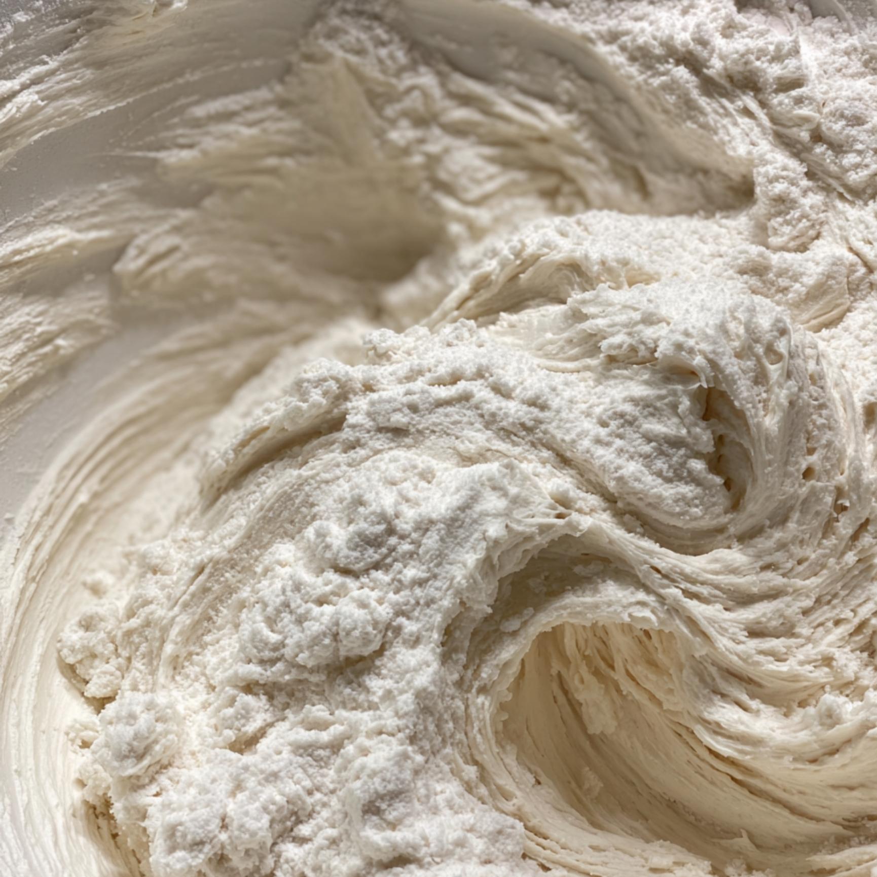 Texture légère et homogène de la pâte à gâteau au yaourt sans huile avant cuisson