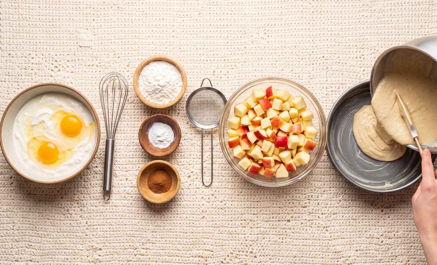 gateau-au-skyr-pomme-healthy-steps